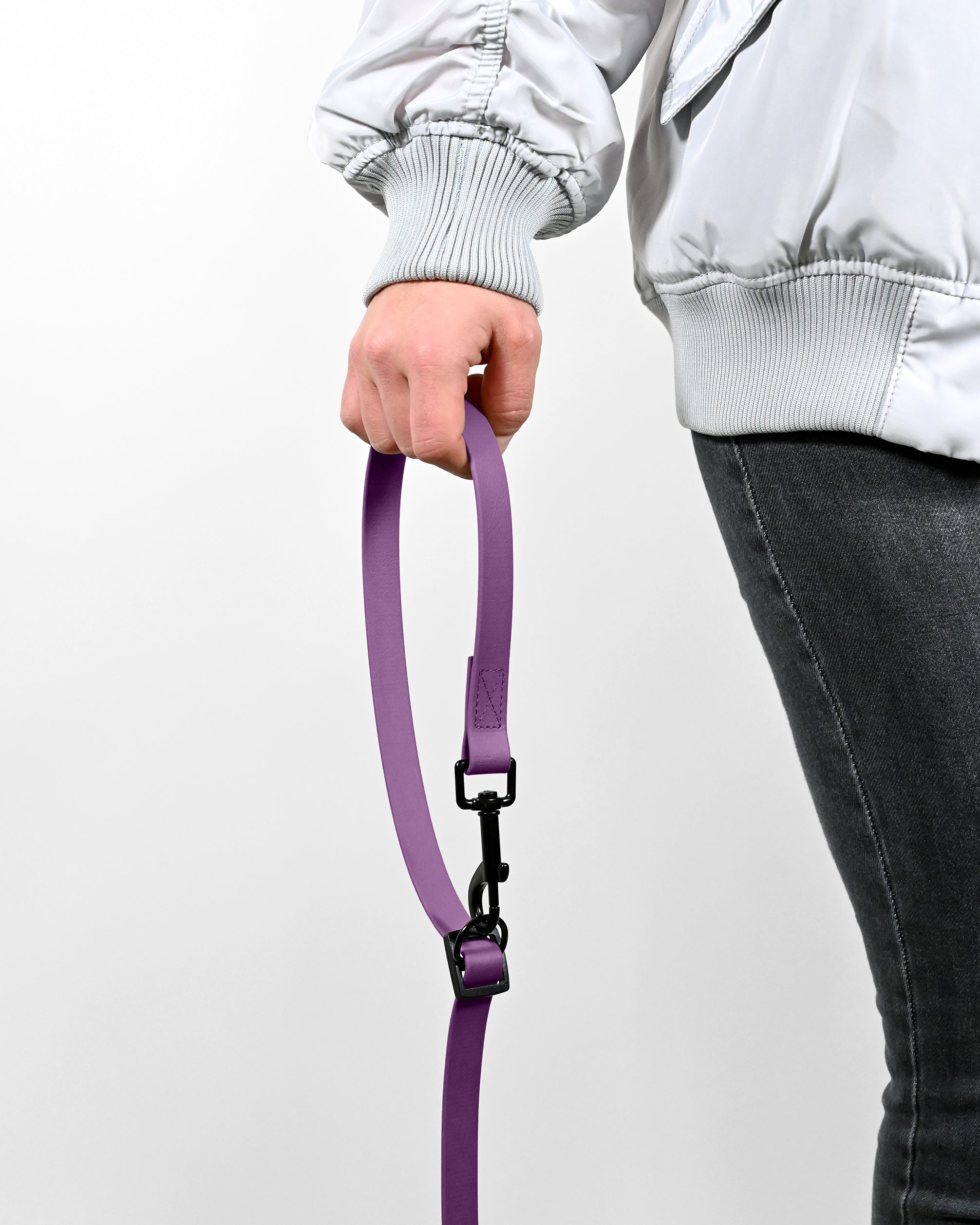 Umhängeleine BioThane - Grape - Image 4