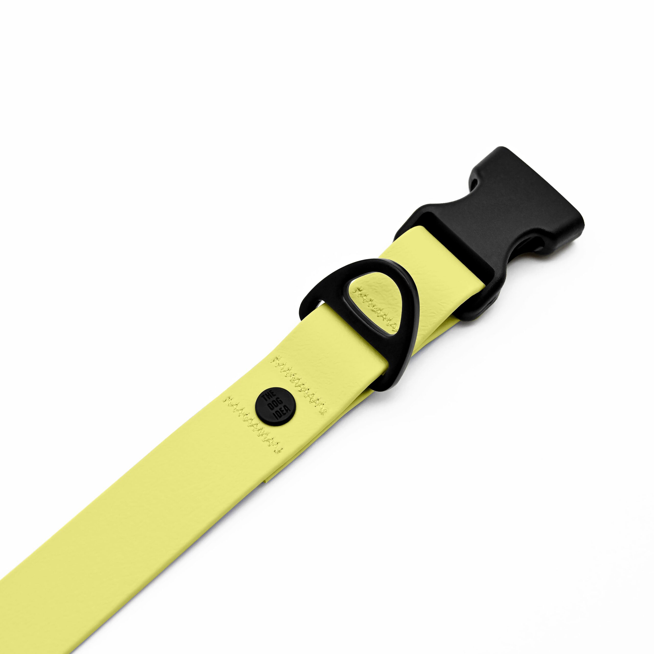 BioThane Halsband - Butteryellow - Image 3