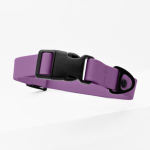 Alternative view of BioThane Halsband - Grape