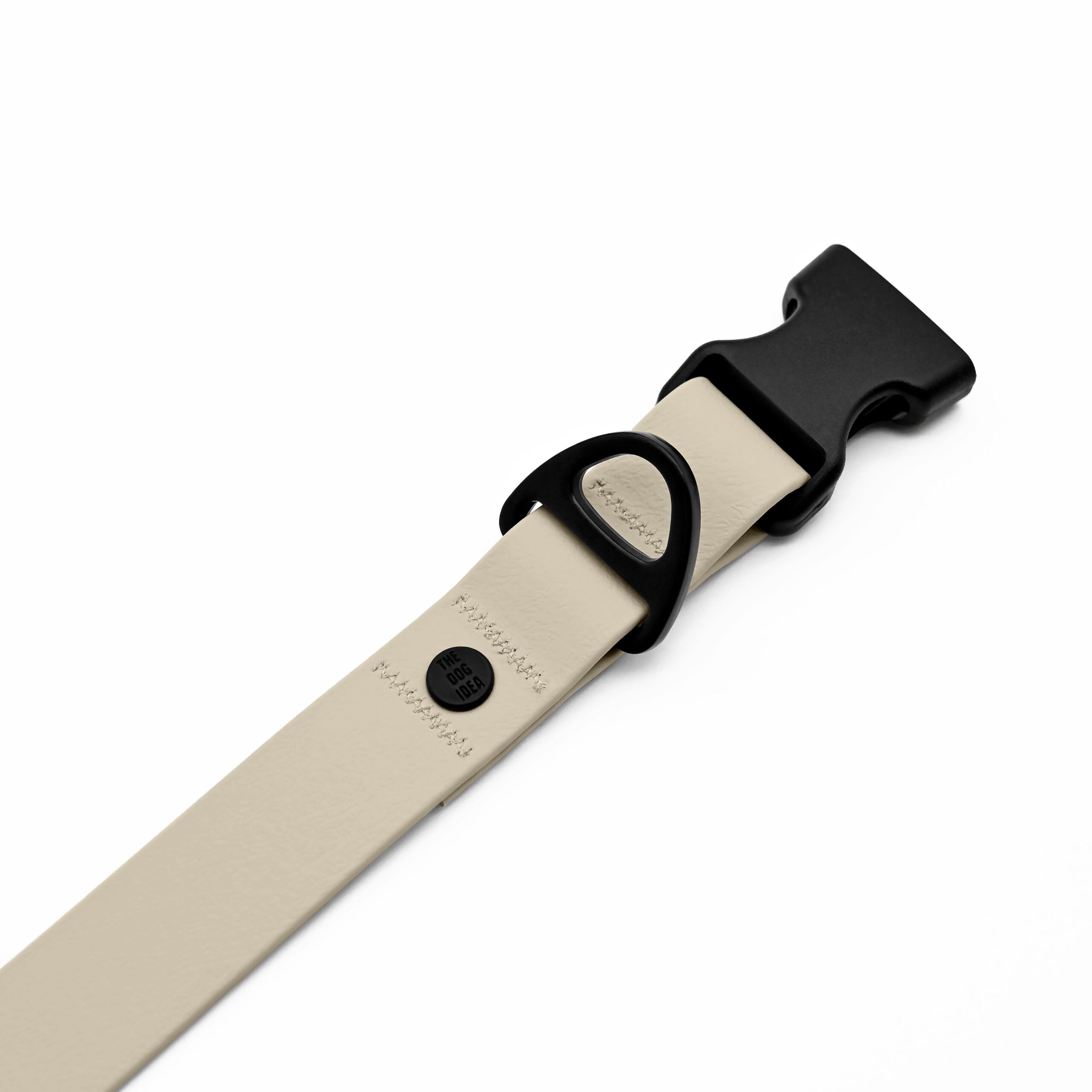 BioThane Halsband - Taupe - Image 3