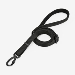 Trail Hundeleine Schwarz-Khaki