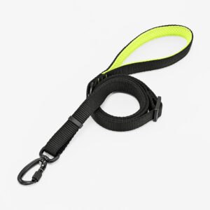 Trail Hundeleine Schwarz-Neongelb