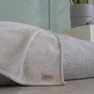 Alternative view of BUDDY. Hundedecke - aus Wolle - Beige