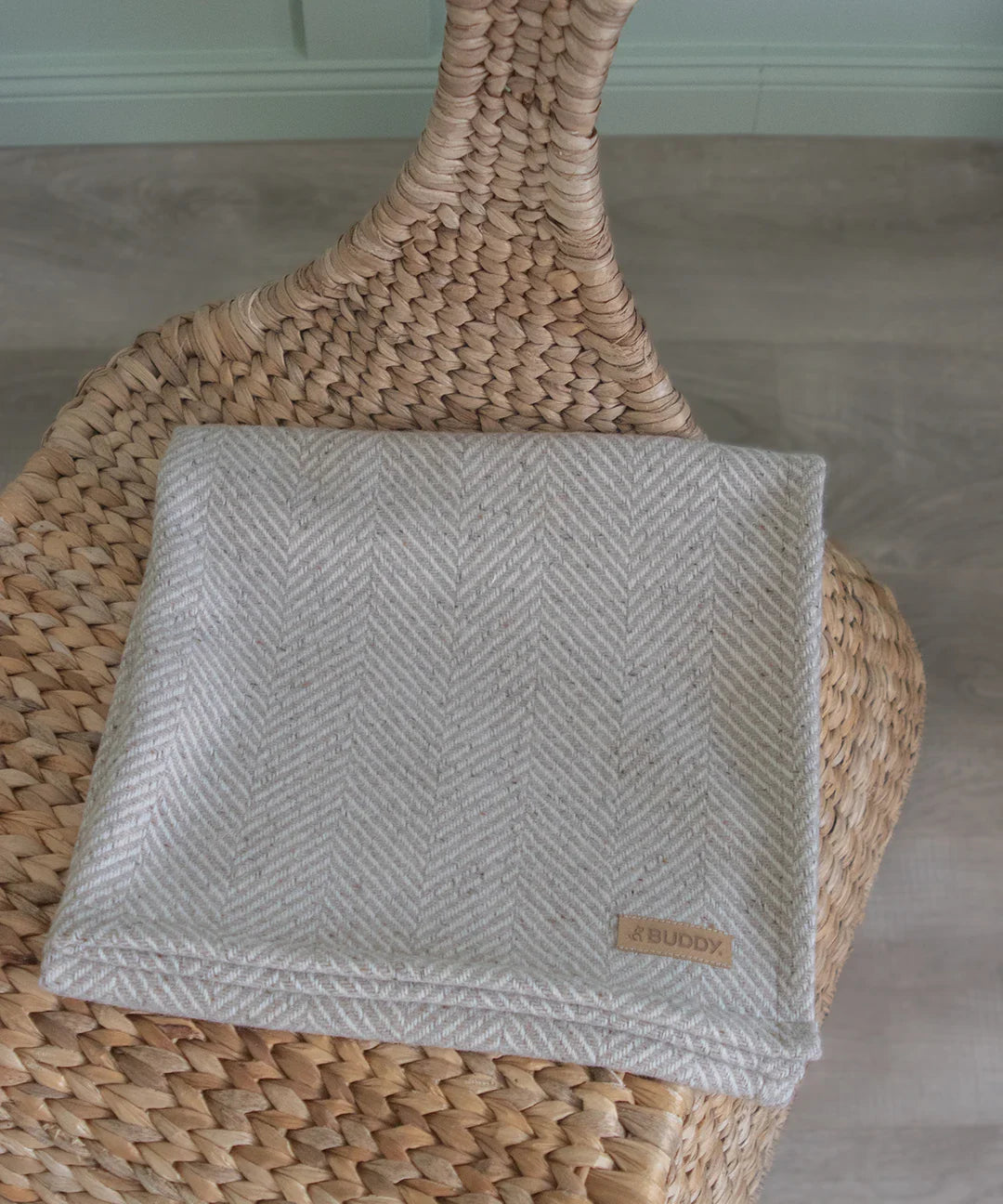 BUDDY. Hundedecke - aus Wolle - Beige - Image 4